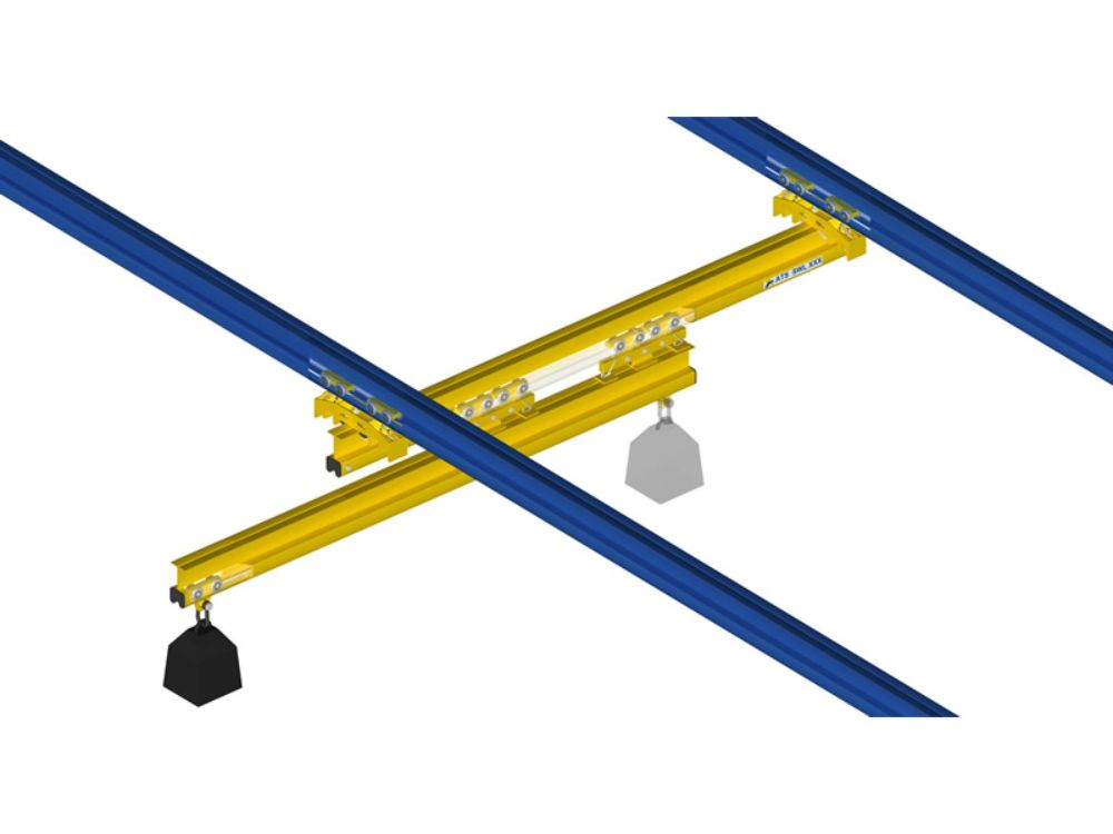 Light crane for fixed workstation, Isolated Load Handling | ATS Group